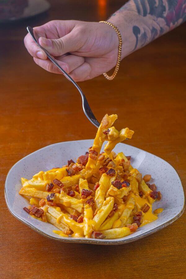 Imagem do produto Fritas cheddar e bacon